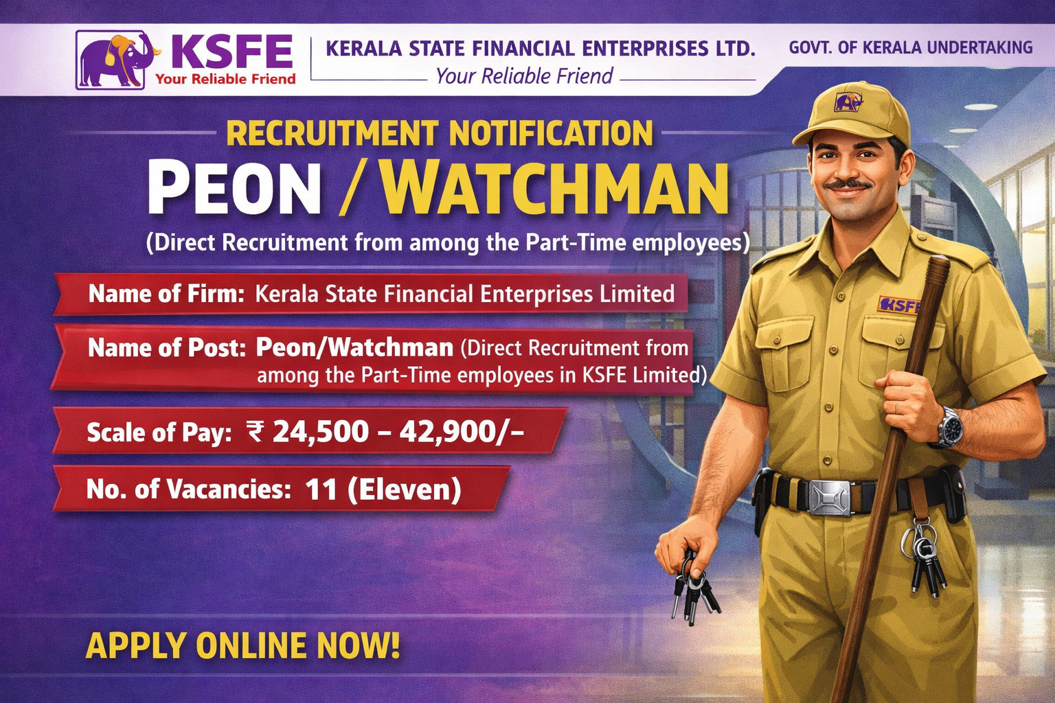 Kerala State Financial Enterprises Limited